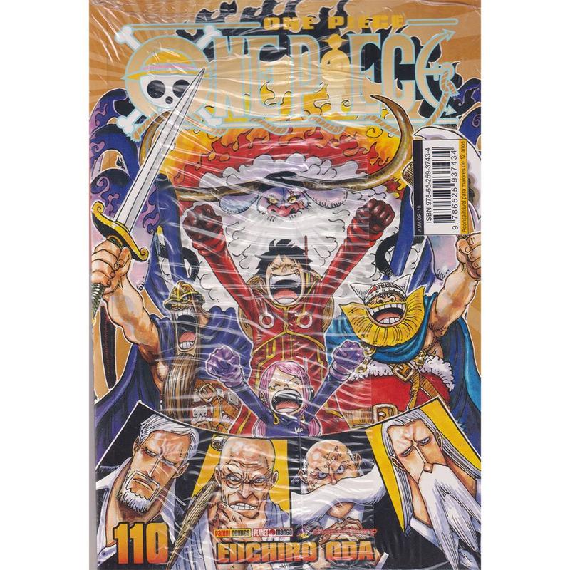 Manga One Piece Volume 110 Por Eiichiro Oda Editora Panini, 200